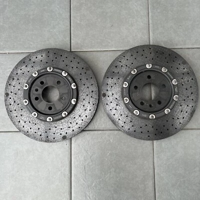 Brake  discs  front  Lamborghini Huracan LP 610 Audi R8 Rs4 Ceramic Discs - Image 1 of 4