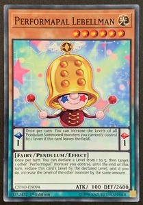 Performapal Lebellman | CYHO-EN094 | 1st Edition | Common | YuGiOh - Picture 1 of 3