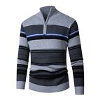 Fashionable Striped Sweater Warm Ethnic Patterns For Men (59 Characters)