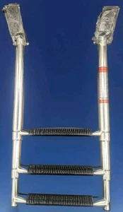 3 Step Boat Ladder Stainless Steel Telescoping For Pools/Pontoon/Docks/Etc - Bild 1 von 1
