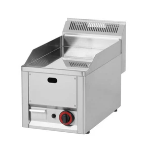 Gas-Griddleplatte Tischgerät Grillplatte Bratplatte aus Chrom 330x600x290 mm 4kW - Bild 1 von 1