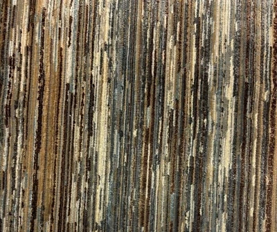 BRUNSCHWIG & FILS ABELARD VELVET NEUTRAL VINTAGE FABRIC REM BY THE YARD 51"W - Image 1 of 4