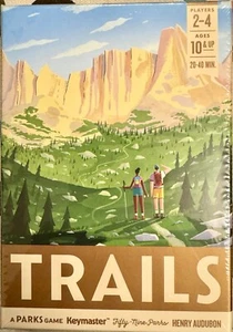 TRAILS - A Parks Card Game Keymaster Games NEW SEALED 2-4 Players Hikers ~ Fun! - Picture 1 of 2