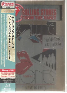 ROLLING STONES From The Vault Hampton Coliseum BLU-RAY + 2CD + SHIRT Japan Box - Picture 1 of 1