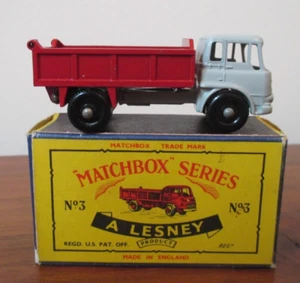 Matchbox Regular Wheels No.3 Bedford Tipper Truck. Boxed - Picture 1 of 16