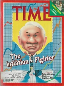 Time Magazine Federal Reserve Chairman G. William Miller July 17 1978 - Foto 1 di 1