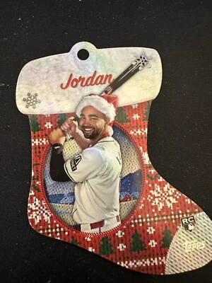 2024 Topps Holiday Stocking Foil Ornament RC Jordan Lawler-Diamondbacks - Image 1 of 2