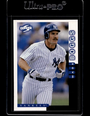 1998 Score   #221 Wade Boggs - Image 1 of 2