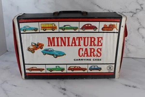 1966 MATTEL MINIATURE CARS CARRYING CASE WITH TRAYS & HANDLE - Picture 1 of 6