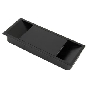 Rectangular Desk Grommet Desk Cord Cable Hole Cover Hole Rectangular Double - Picture 1 of 4