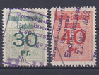 Vorwohle - Emmerthaler Eisenbahn 2 Eisenbahnmarken 30 Pf. & 40 Pf., um 1912