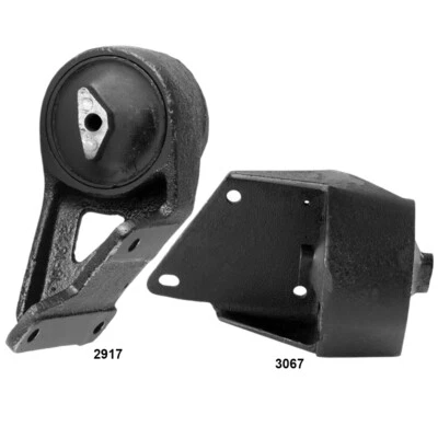 Soportes de motor delanteros derecho e izquierdo 2 piezas para Dodge Durango 03-00 V8-5,9 L tracción trasera Foto 1 de 4