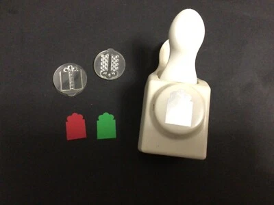 Martha Stewart Christmas Birthday Present Gift Card Craft Punch & Stamp Set - Image 1 of 2