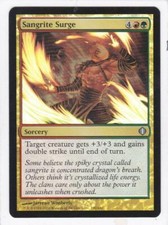 MTG: Shards of Alara: Foil: Sangrite Surge