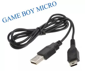 Game Boy Micro Charger | nintendo GBM USB cable - Picture 1 of 6