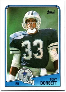 Tony Dorsett 1988 Topps #262 - ¡Envío gratuito! - Imagen 1 de 2