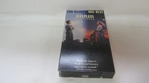 Sleepness In Seattle Preowned VHS Tape Tom Hanks Meg Ryan Movie Flat Rate Ship - Picture 1 of 6