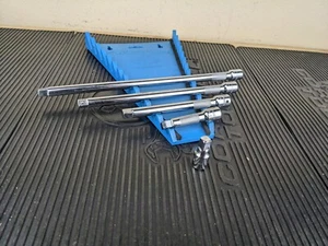 #ba083 NEU Cornwell Tools USA 3/8 Zoll Antrieb Chrom Verlängerungsset - Bild 1 von 17