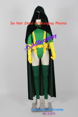 Disfraz de Zorro Plateado Conjunto Completo Capa Exterior Tela Terciopelo Hecho PVC Cinturón Propulsor Foto 1 de 4