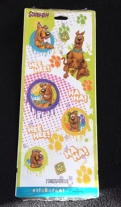 Pegatinas Scobby-Doo de Hallmark 2 hojas 22 pegatinas - Imagen 1 de 6