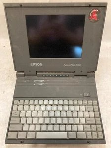 VINTAGE Epson ActionNote 500C Laptop 486 UNTESTED -PP - Picture 1 of 7