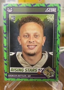 2024 SCORE A TREAT GREEN BATS ROOKIE RC 45 SPENCER RATTLER SAINTS - Picture 1 of 2