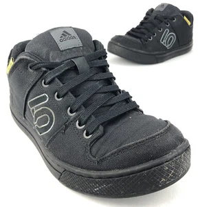 5.10 Five Ten Freerider MTB Bike Shoes Mens 8.5 EU 42 Black Cycling Stealth Grip - Picture 1 of 12