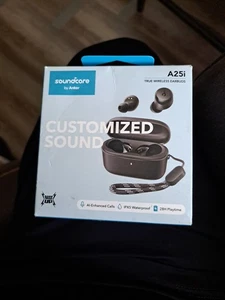 Soundcore by Anker A25i True Wireless Bluetooth Ohrhörer - Schwarz Brandneu - Bild 1 von 3