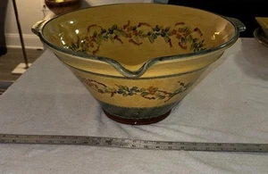 Terre e' Provence Cerámica Servir Tazón Pasta Francia Frijol Extra Grande 13.25" - Imagen 1 de 4