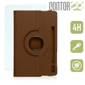 360° Schutzhülle Tasche matte Folie in BRAUN für 11.0" Samsung Galaxy Tab S7 - Bild 1 von 10
