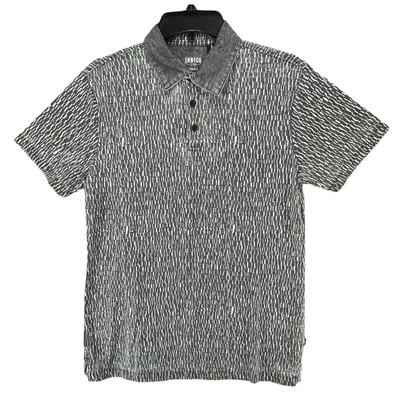 Polo Indigo Star Norman Para Hombres S Negro Brezo Tejido Burnout Clásico Contemporáneo Foto 1 de 4