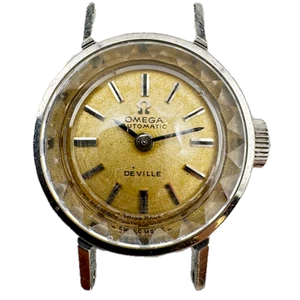 Vintage Omega 551.038 DeVille Damen Automatik Armbanduhr 661 Swiss Stahl - Bild 1 von 6