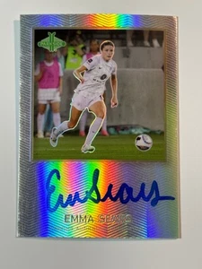 2024 Parkside NWSL Pacific Signatures On Card Auto Emma Sears Rookie (C) - Picture 1 of 2