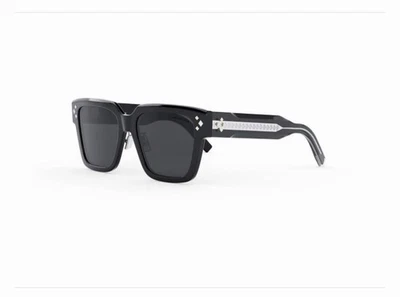 Очки солнцезащитные Dior CD Diamond S3F черные подлинные - сделано в Италии б/у без коробки $790 - Изображение 1 из 4