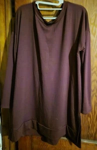 Shop Basic USA XL langer lila Ang Pullover toll mit Jeans - Bild 1 von 3