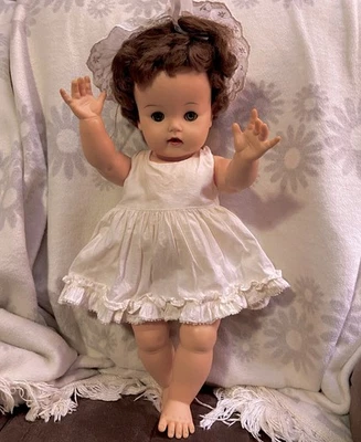 1950s Ideal Baby Coos Doll 20” works  - Image 1 of 4