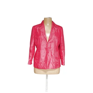 Susan Graver Pink Basic Jacket - Women's L - Picture 1 of 3