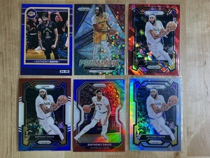 2020-2015 Panini Prizm Hoops Anthony Davis LA Lakers Lot Of 6 Basketball Cards - Bild 1 von 2