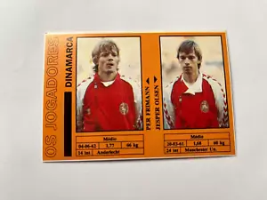 calendario bolsillo 1986 México Mundial Fútbol Dinamarca Frimann Olsen 192#2793 - Imagen 1 de 3