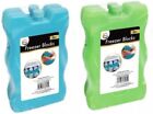 Primes DIY 4 Pack Green and Blue Ice Packs Freezer Blocks Cools for Cool Boxes