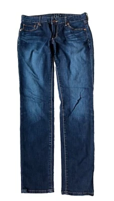 womens LUCKY JEANS STRETCH Dark denim LOLITA size: 2 -28x29 Great w/boots! EUC! - Image 1 of 4