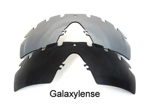 Replacement Lenses For Oakley Si Ballistic M Frame 2.0 Z87 Vented Black/Titanium - Picture 1 of 6