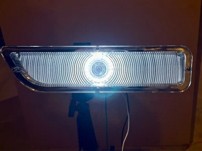 1960 - 1966 GMC halo LED luzes de estacionamento / par de sinais de seta (carcaças e lâmpadas) - Imagem 1 de 4