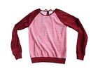 Hanna Anderson Pink Stripe Velour Bow Pullover Sweater Size 160 Or 12 Years New