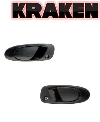 Outside Door Handles For Honda Civic 1992-1995 Del Sol 1993-1997 Front Pair - Image 1 of 4