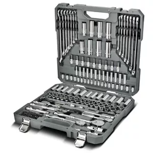 NEW INGERSOLL-RAND 752022 SAE/Metric 205 Piece Master Mechanics Tool Set ~ Fr.Sh - Picture 1 of 8