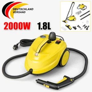 Pulitore a Vapore 2000W 5Bar Pressione Vapore Scopa a Vapore Pulitore Clatronic 13 Accessori DHL - Foto 1 di 22