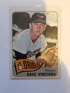 1965 TOPPS DAVE WINEYARD #169 VG/EX SPEDIZIONE COMBINATA - Foto 1 di 2