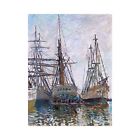 Claude Monet, Boats in Harbour on Repair, 1873, Pearl Photo Paper, 18" x 24"