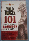 12" x 8" Wild Turkey Bourbon Whiskey Tin Sign